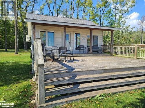 93-44 Potato Island Road, Port Severn, ON - Outdoor With Deck Patio Veranda