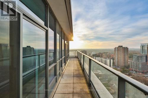 2201 - 1 Hurontario Street, Mississauga, ON - Outdoor With View With Exterior