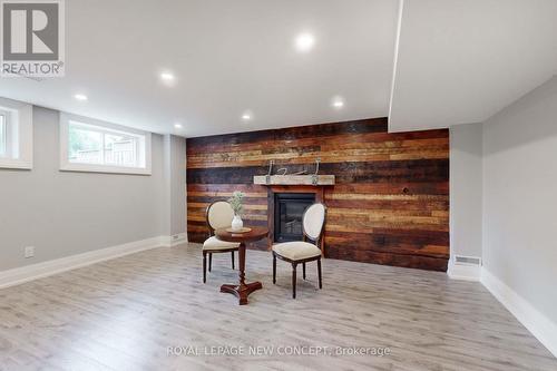 2420 Ventura Drive, Oakville, ON - Indoor Photo Showing Other Room With Fireplace