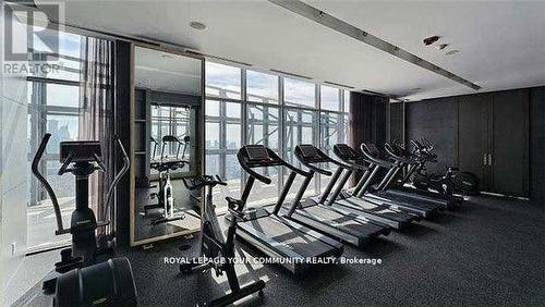 4110 - 1080 Bay Street N, Toronto, ON - Indoor Photo Showing Gym Room