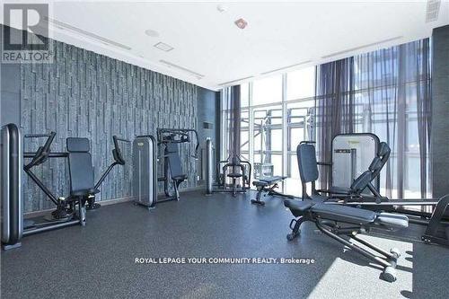 4110 - 1080 Bay Street N, Toronto, ON - Indoor Photo Showing Gym Room