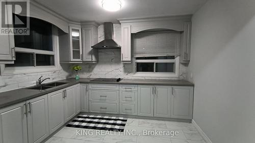 13 Fairfield Avenue, Brampton, ON - Indoor Photo Showing Kitchen With Double Sink