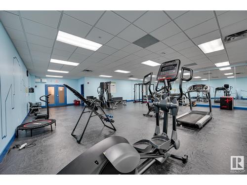 #248 7805 71 St Nw, Edmonton, AB - Indoor Photo Showing Gym Room