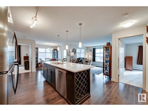 #248 7805 71 St Nw, Edmonton, AB - Indoor Photo Showing Kitchen With Double Sink With Upgraded Kitchen