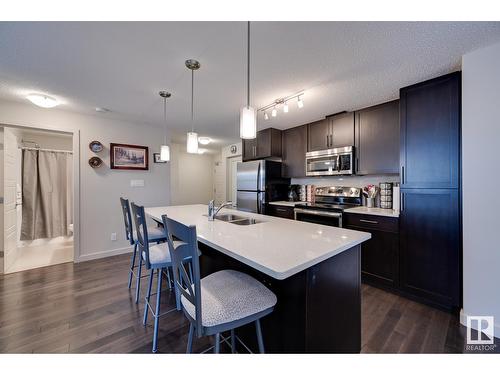 #248 7805 71 St Nw, Edmonton, AB - Indoor Photo Showing Kitchen With Double Sink With Upgraded Kitchen