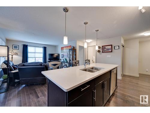 #248 7805 71 St Nw, Edmonton, AB - Indoor Photo Showing Kitchen With Double Sink