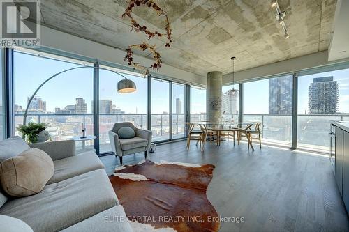 1303 - 60 Colborne Street, Toronto, ON - Indoor Photo Showing Living Room