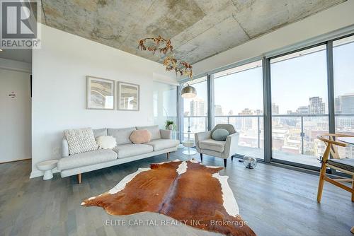 1303 - 60 Colborne Street, Toronto, ON - Indoor Photo Showing Living Room