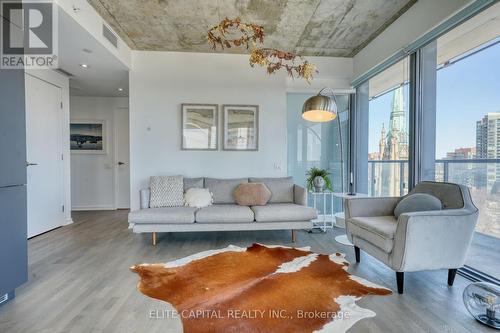 1303 - 60 Colborne Street, Toronto, ON - Indoor Photo Showing Living Room