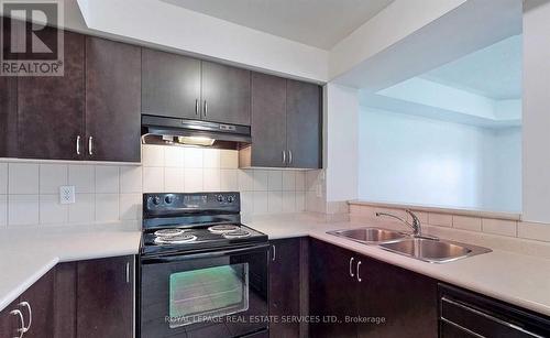 108 - 5100 Winston Churchill Boulevard, Mississauga, ON - Indoor Photo Showing Kitchen With Double Sink