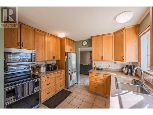 155 Cedar Avenue, Kaleden, BC - Indoor Photo Showing Kitchen With Double Sink