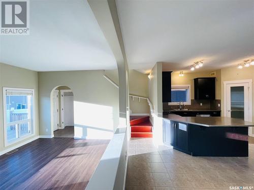 3641 Green Bank Road, Regina, SK - Indoor Photo Showing Kitchen With Double Sink