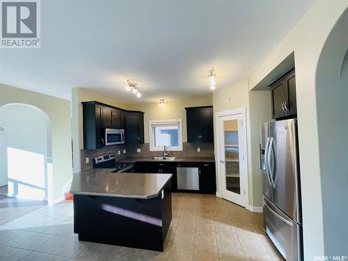 3641 Green Bank Road, Regina, SK - Indoor Photo Showing Kitchen With Stainless Steel Kitchen