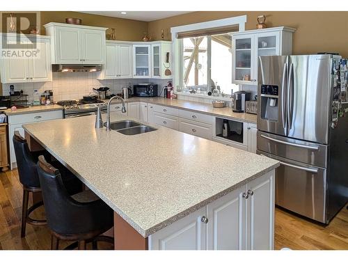 4000 Finnerty Road, Penticton, BC - Indoor Photo Showing Kitchen With Double Sink