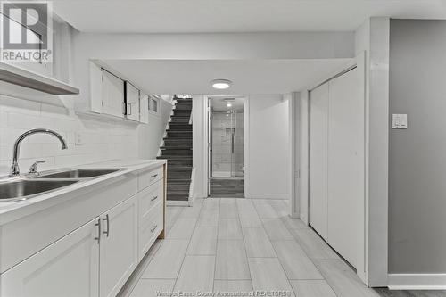 1828 Olive Road, Windsor, ON - Indoor Photo Showing Kitchen With Double Sink