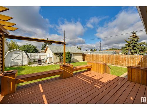 13224 66 St Nw, Edmonton, AB - Outdoor With Deck Patio Veranda