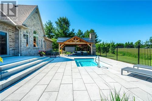 1068 Wyatt Road, Hamilton, ON - Outdoor With In Ground Pool