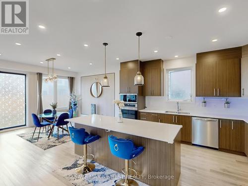 158 Mount Albion Road, Hamilton, ON - Indoor Photo Showing Kitchen With Double Sink With Upgraded Kitchen