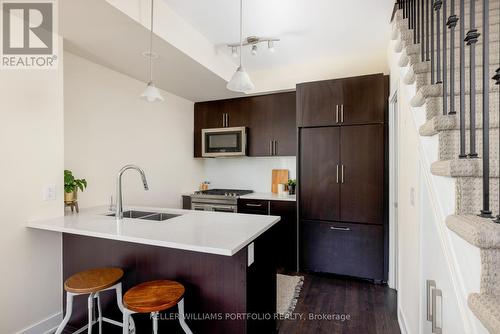 3 - 26 Ernest Avenue, Toronto, ON - Indoor Photo Showing Kitchen With Double Sink With Upgraded Kitchen