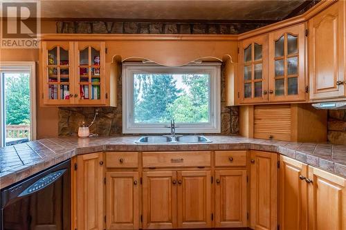 6912 Rte 515 Route, Saint-Paul, NB - Indoor Photo Showing Kitchen With Double Sink