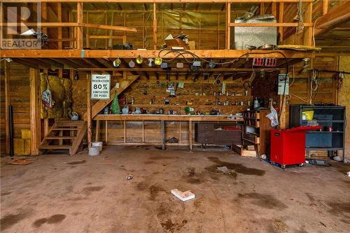 6912 Rte 515 Route, Saint-Paul, NB - Indoor Photo Showing Garage