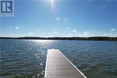 Endless view from Dock - 195 Blue Mountain Maples Road, Eugenia, ON - Outdoor With Body Of Water With View