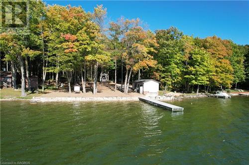 Partially cleared ready for build - 195 Blue Mountain Maples Road, Eugenia, ON - Outdoor With Body Of Water