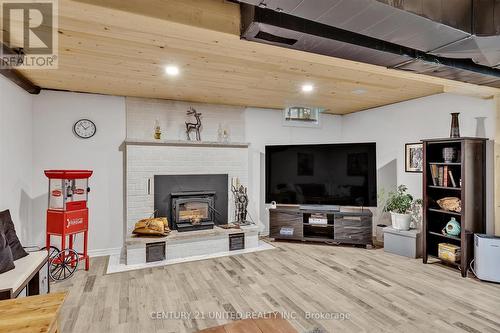 472 Burnham Manor Court, Cobourg, ON - Indoor With Fireplace