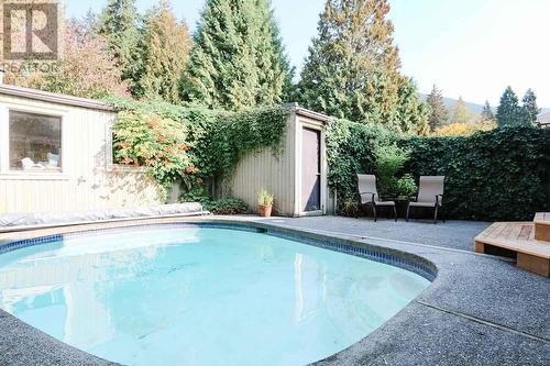 1090 Clements Avenue, North Vancouver, BC - Outdoor With In Ground Pool With Backyard