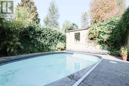 1090 Clements Avenue, North Vancouver, BC - Outdoor With In Ground Pool With Backyard