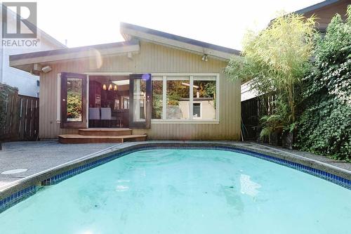 1090 Clements Avenue, North Vancouver, BC - Outdoor With In Ground Pool