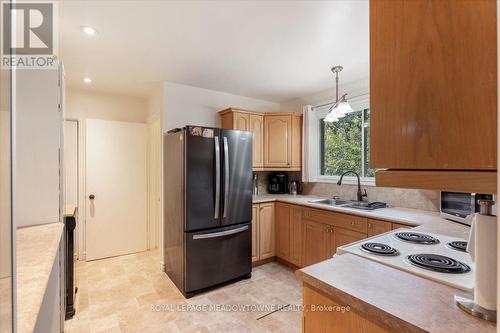 1263 Highway 5 W, Hamilton, ON - Indoor Photo Showing Kitchen With Double Sink