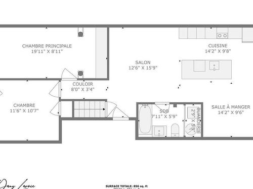 Plan (croquis) - 630 Rue Brault, Montréal (Verdun/Île-Des-Soeurs), QC - Other