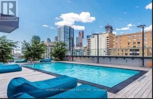 3904 - 159 Dundas Street E, Toronto, ON - Outdoor With In Ground Pool