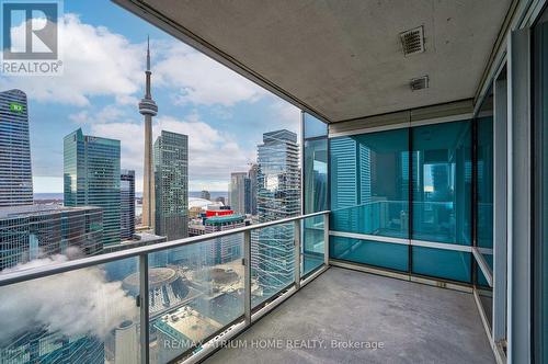 3709 - 180 University Avenue, Toronto, ON - Outdoor With Balcony With View With Exterior