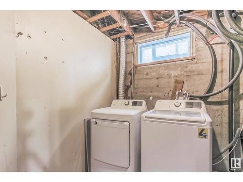 9304/08 127 Av Nw, Edmonton, AB - Indoor Photo Showing Laundry Room