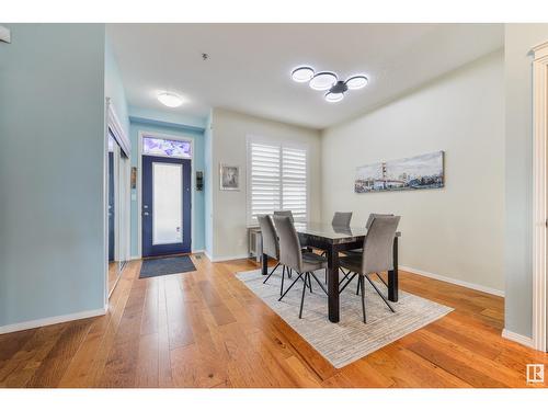 #445 4827 104A St Nw, Edmonton, AB - Indoor Photo Showing Dining Room