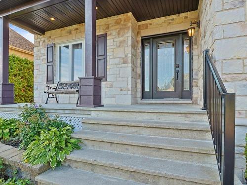 Frontage - 39 Rue Monseigneur-Dorais, Mercier, QC - Outdoor With Deck Patio Veranda