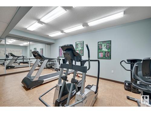 9820 165 St Nw, Edmonton, AB - Indoor Photo Showing Gym Room