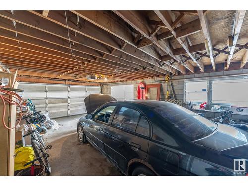 4801 Ada Bv Nw, Edmonton, AB - Indoor Photo Showing Garage