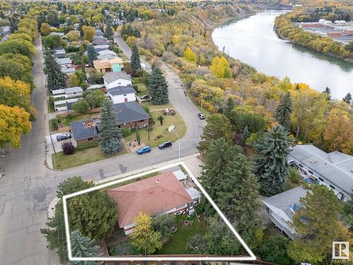 4801 Ada Bv Nw, Edmonton, AB - Outdoor With Body Of Water With View