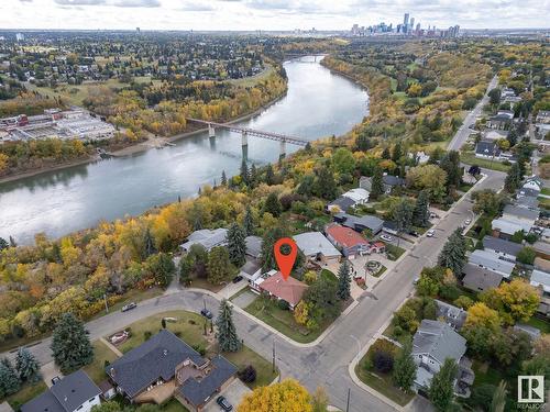 4801 Ada Bv Nw, Edmonton, AB - Outdoor With Body Of Water With View