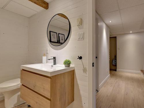 Powder room - 55  - 57 Rue Du Domaine, Lavaltrie, QC - Indoor Photo Showing Bathroom