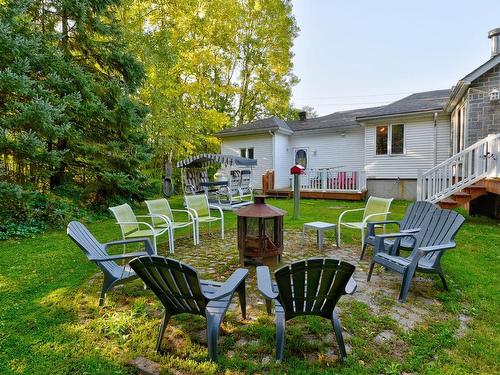 Backyard - 55  - 57 Rue Du Domaine, Lavaltrie, QC - Outdoor With Exterior