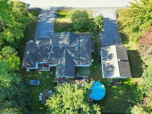 Aerial photo - 55  - 57 Rue Du Domaine, Lavaltrie, QC - Outdoor With View