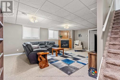 2162 Parkhill Drive, North Middlesex (Parkhill), ON - Indoor With Fireplace