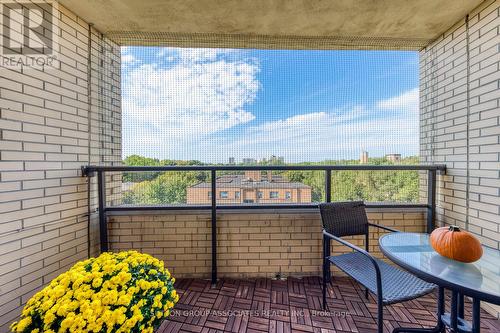 809 - 22 Shallmar Boulevard, Toronto, ON - Outdoor With Balcony With Exterior