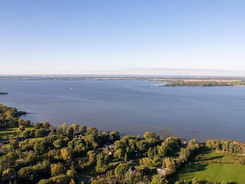 Aerial photo - 28 Rue Sunrise, Hudson, QC - Outdoor With Body Of Water With View