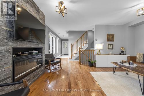 20 - 5555 Prince William Drive, Burlington, ON - Indoor With Fireplace