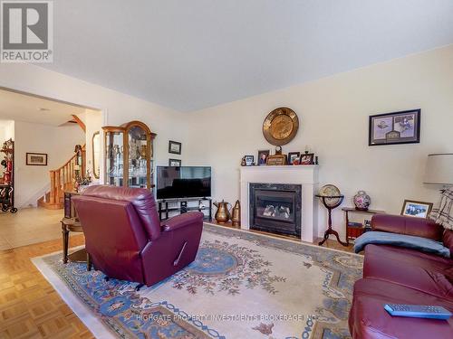 46 Milano Avenue, Vaughan, ON - Indoor Photo Showing Living Room With Fireplace